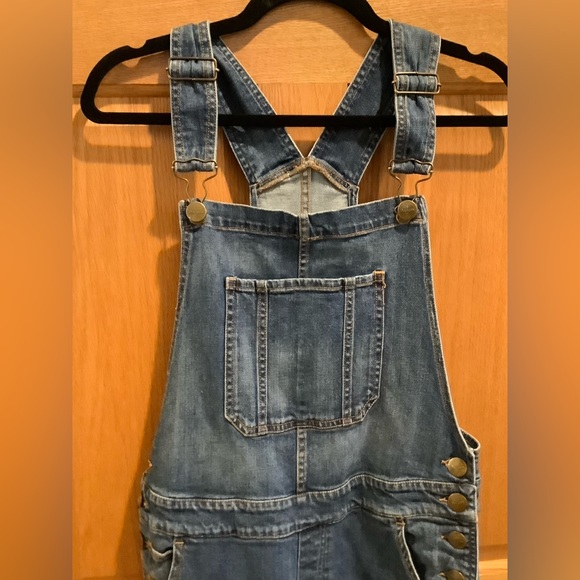 Organic Cotton Denim Overalls Baukjen Made in Portugal Women’s Size 6 - Picture 6 of 12